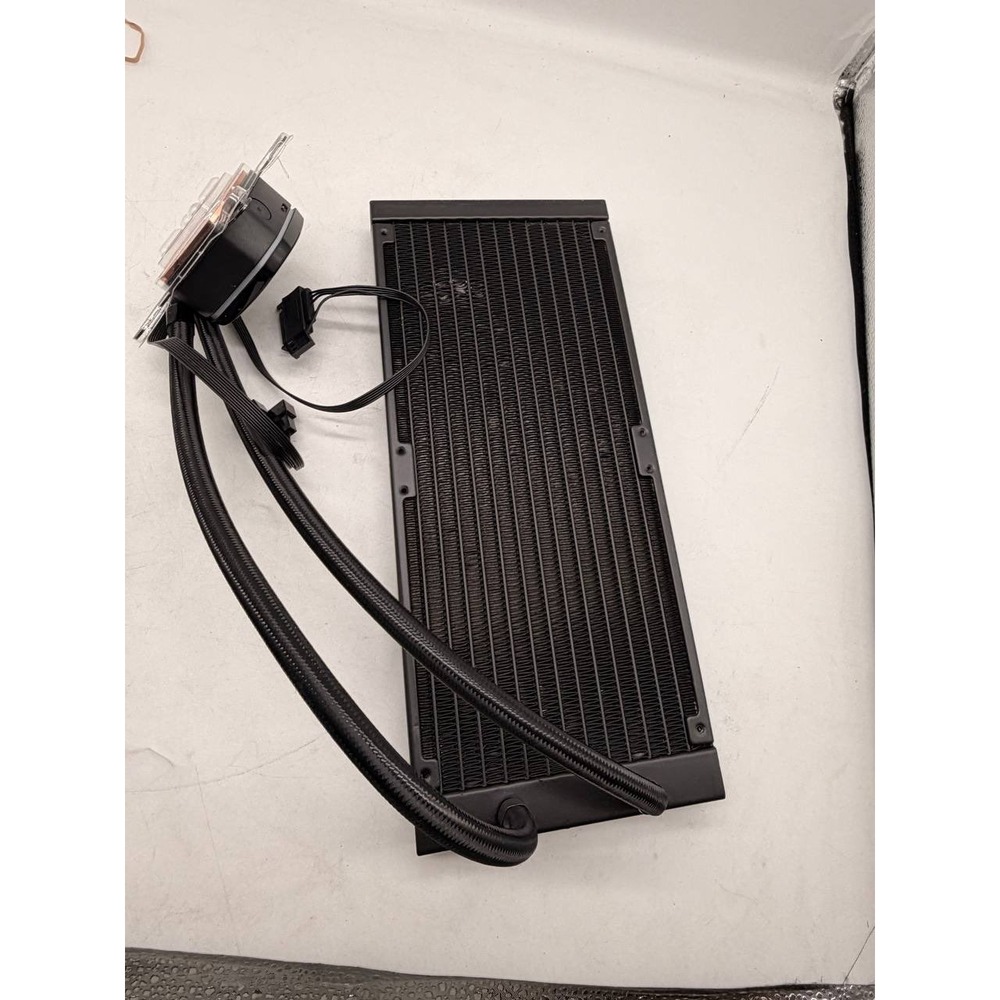 CORSAIR iCUE H115i RGB PRO Xt 280m Radiator Dual 140mm PWM Fans Software Control